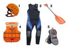 Equipo de rafting