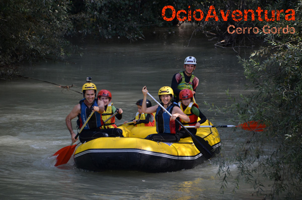 Rafting familiar Cuevas Bajas - Málaga - Córdoba