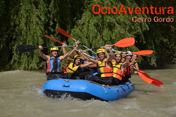 Rafting para institutos Málaga, Córdoba y Granada
